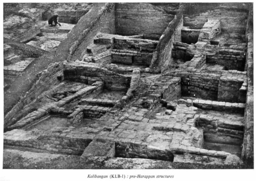 Kalibangan Pre-Harappan Structures